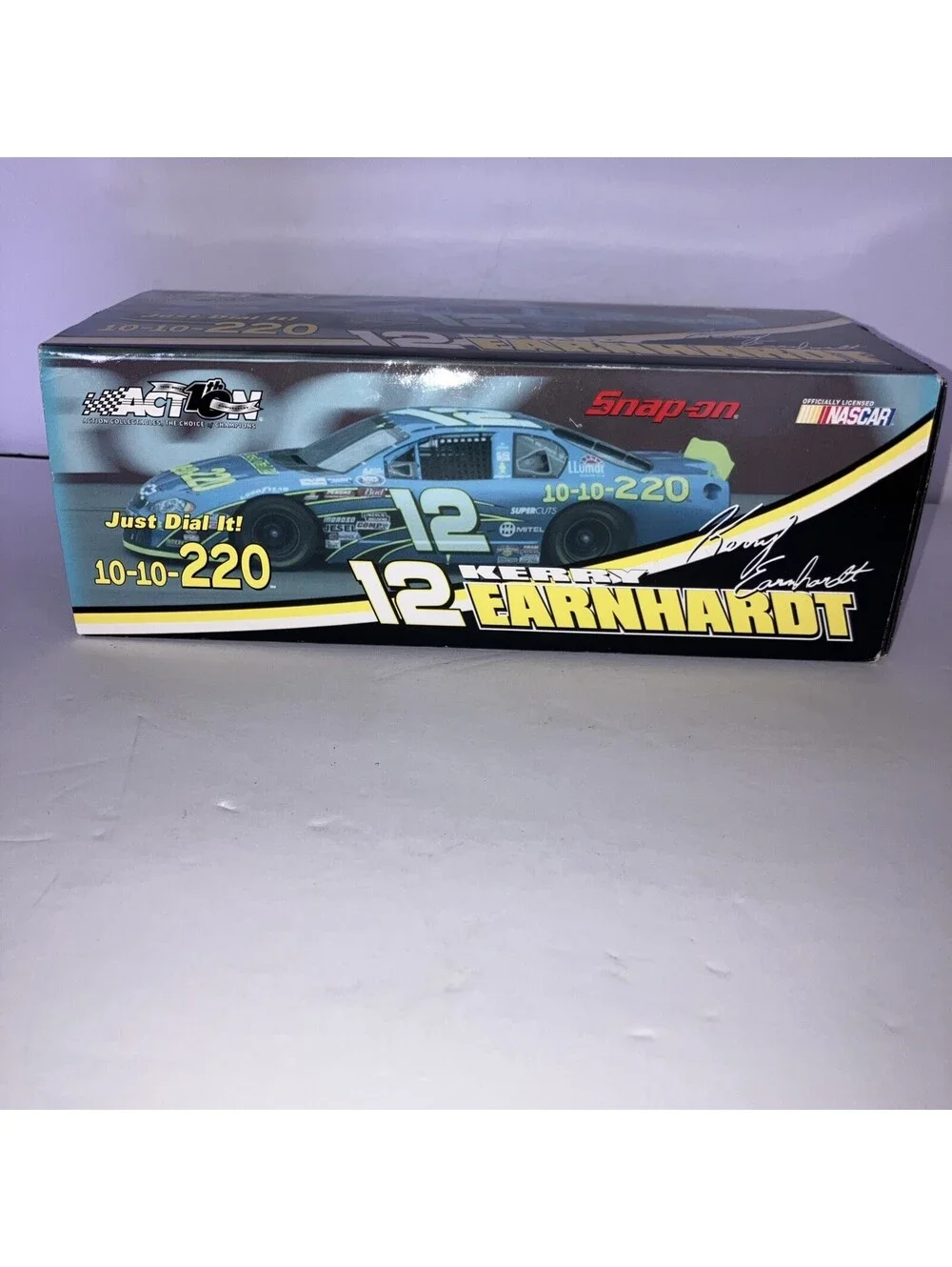 VINTAGE 2002 #12 Kerry Earnhardt 10-10-220 1/24 Action Diecast Snap On NASCAR
